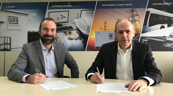 WEG技术合作，将内燃机车转化为电动汽车